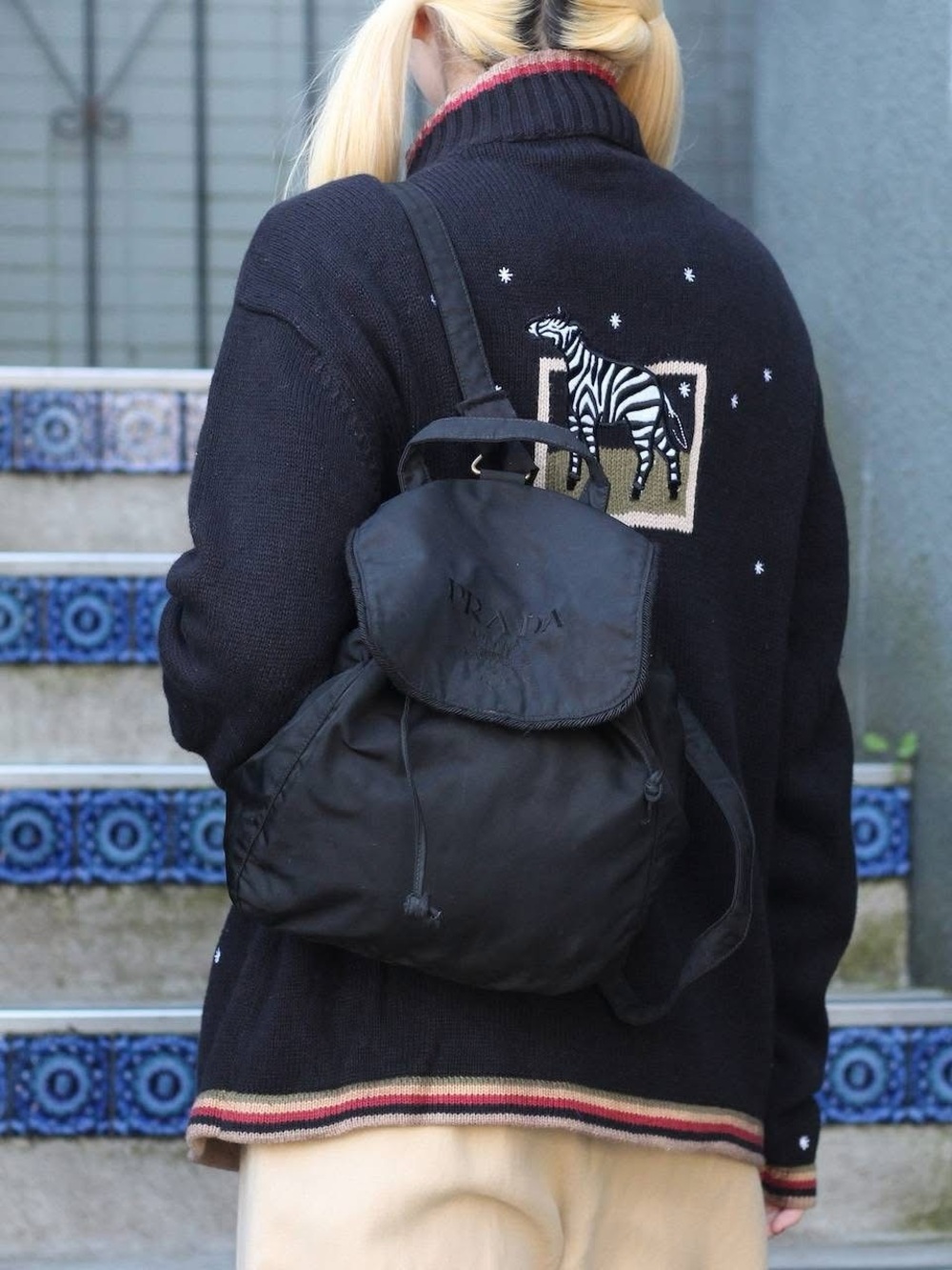 Prada Tessuto Nylon Backpack